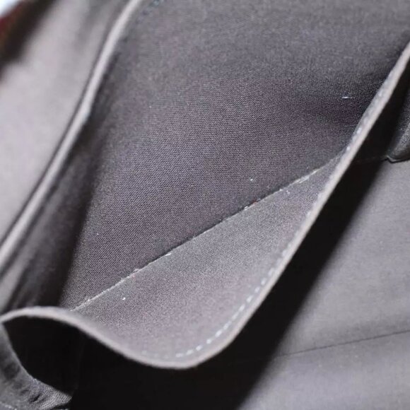 LOUIS VUITTON Damier Infini Porte Documents Voyage Bag Orange M56004 Auth 55372 - Picture 16 of 16